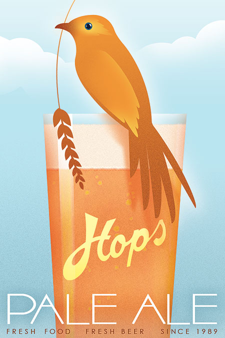 Unused Beer Poster Concept