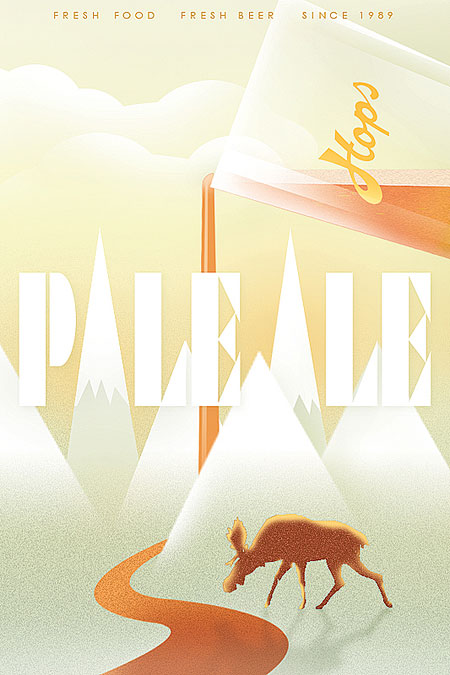 Unused Beer Poster Concept