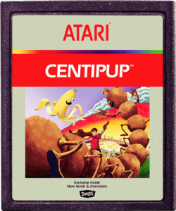 Centipup Atari Cartdridge