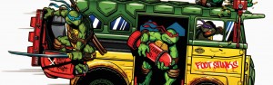 The Party Wagon by Justin Gammon - TMNT