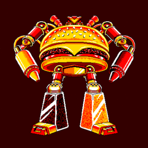 Burger Bot Boss Battle