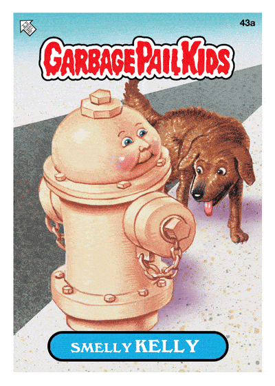 Garbage Pail Kids NFTs - Smelly Kelly GIF